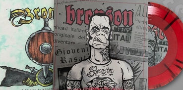 Bronson "A Tribute to ..." EP 7inch rot/schwarz 350 Ex.