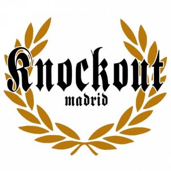 KNOCK OUT - ROCK'N'ROLL SKINHEADS EP gold/weiß 218 Ex.