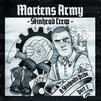 Martens Army - A Skinhead's Pride Part 1, LP rot/schwarz