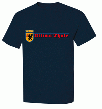 ULTIMA THULE - GREIF klein Motiv 2 T-Shirt - blau