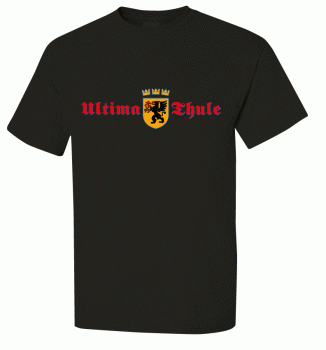 ULTIMA THULE - GREIF klein Motiv 1 T-Shirt - schwarz