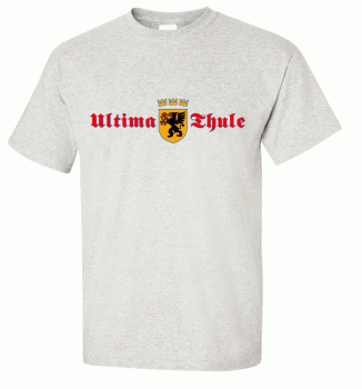 ULTIMA THULE - GREIF klein Motiv 1 T-Shirt - grau