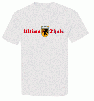 ULTIMA THULE - GREIF klein Motiv 1 T-Shirt - weiß