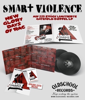Smart Violence – New Glory Days of RAC - Doppel-LP Cover "Clockwork""