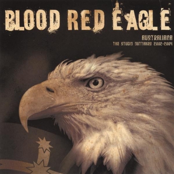 BLOOD RED EAGLE - AUSTRALIANA LP schwarz 200 Ex.