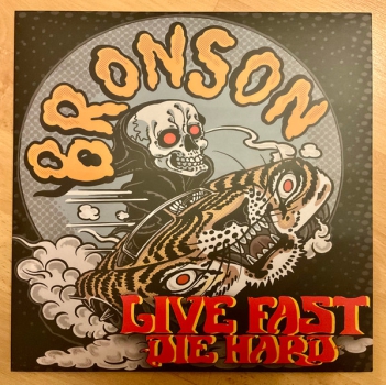 Bronson - Live Fast Die Hard - LP grün/schwarz splatter