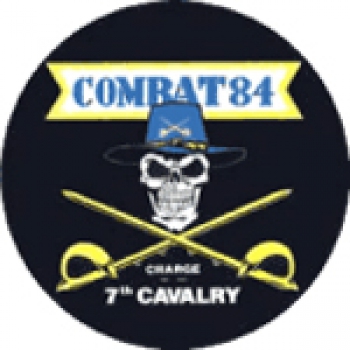 Combat 84 - 7th Cavalary - Button