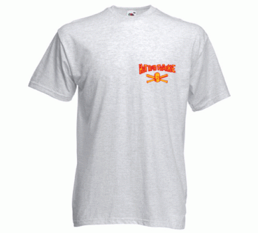 HOT ROD FRANKIE - Logo2 KLEIN T-Shirt - grau