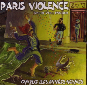 PARIS VIOLENCE - ORAGE DES ANNEES NOIRES CD