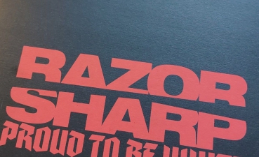 RAZOR SHARP - PROUD TO BE RIGHT LP * Einzelstück *