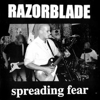 RAZORBLADE - SPREADING FEAR LP blau 300 Ex.