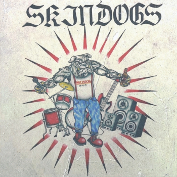 SKINDOGS- S/T LP weiß 105 Ex.