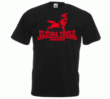ULTIMA THULE - Varg T-Shirt - schwarz