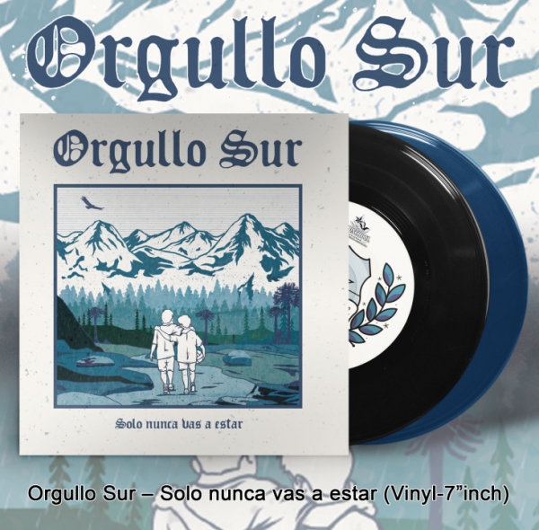 Orgullo Sur – Solo nunca vas a estar (Vinyl-7”inch) EP schwarz