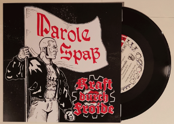 KRAFT DURCH FROIDE - Parole Spaß EP - schwarzes Vinyl