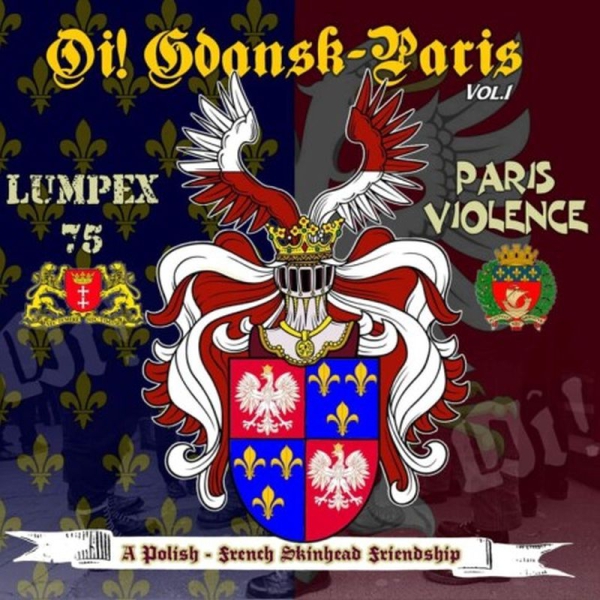 Lumpex 75 / Paris Violence - Oi! Gdansk-Paris Vol. 1, 10" lim. 310 weiß