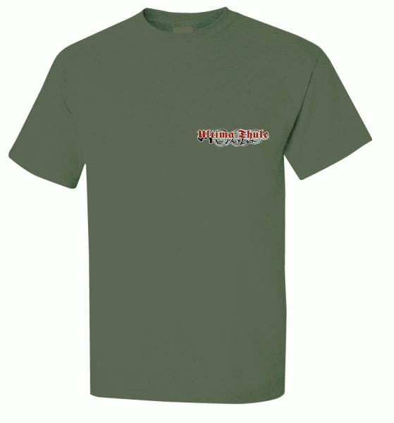 ULTIMA THULE - Svärt klein,T-Shirt, oliv