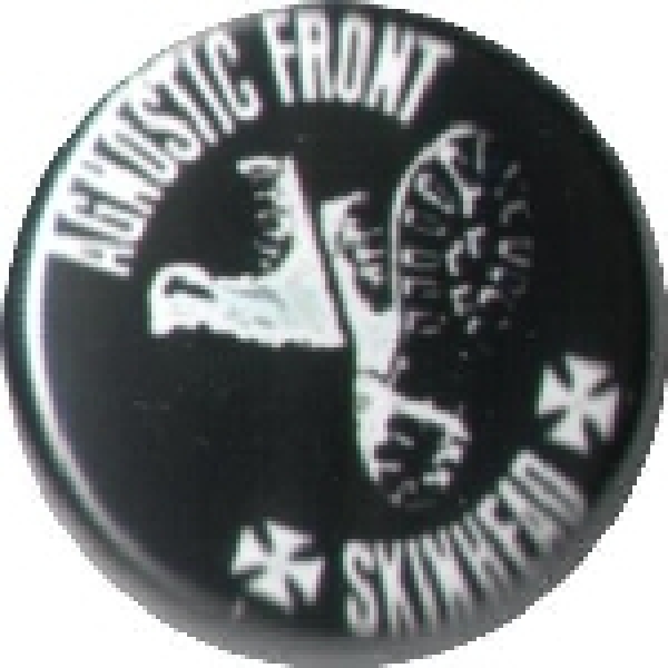 AGNOSTIC FRONT - Skinhead Button