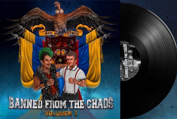 V/A - BANNED FROM THE CHAOS Vol. 1  LP Klappcover