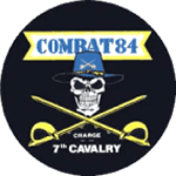 Combat 84 - 7th Cavalary - Button