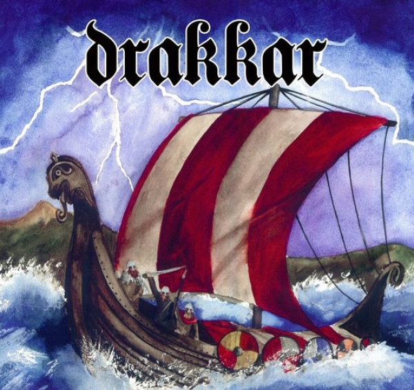 DRAKKAR - SOUNDS OF BATTLE LP 250 Ex.