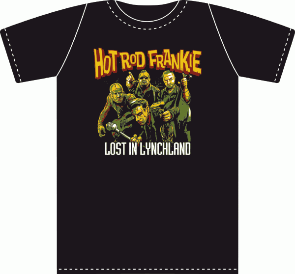 HOT ROD FRANKIE - Lynchland T-Shirt, schwarz