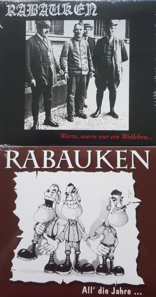 RABAUKEN - ALL DIE JAHRE & WARTE WARTE NUR EIN WEILCHEN Digipack 2 CD