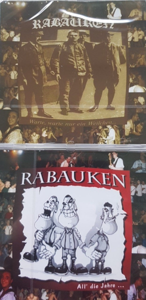 RABAUKEN - ALL DIE JAHRE & WARTE WARTE NUR EIN WEILCHEN UKR-Pressung 2 CD