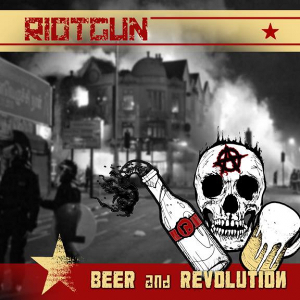 RIOTGUN - BEER & REVOLUTION LP orange/grün