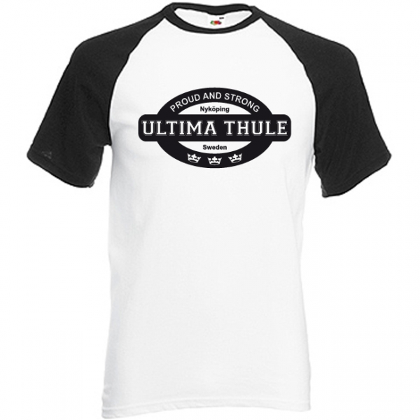 ULTIMA THULE - Proud & Strong Base-Shirt,weiß/black