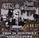 CL1 / FIRST OFFENSE–THIS IS RUSTBELL STREETPUNK CD
