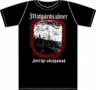 Midgards Söner - Vikingaland T-Shirt, schwarz