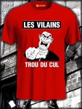 LES VILAINS - Trou Du Cul T-Shirt Gr. M