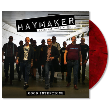 Haymaker - Good Intentions LP rot/schwarz 600 Ex.