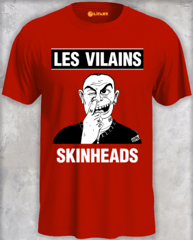 LES VILAINS - SKINHEAD T-Shirt Gr. M