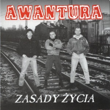 AWANTURA - ZASADY ZYCIA Klappcover LP schwarz 300 Ex.