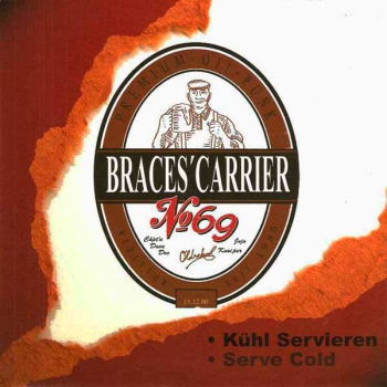 Braces Carrier 69 – Kühl Servieren EP orange * Einzelstück *