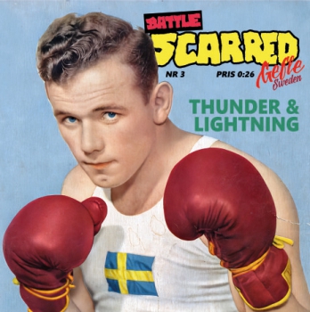 Battle Scarred - Thunder & Lightning LP schwarz 150 Ex.