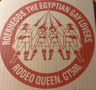 Egyptian Gay Lovers Vs. GT 500 Vs. Roerhedds Vs. Rodeo Queen – Split 7" rotes Cover