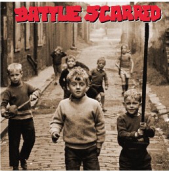 BATTLE SCARRED - BATTLE SCARRED Klappcover LP schwarz/transparent 100 Ex.