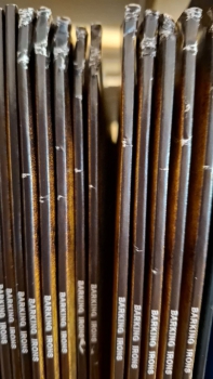 BARKING IRONS - BARKING IRONS LP 270 Ex. beschädigtes Cover