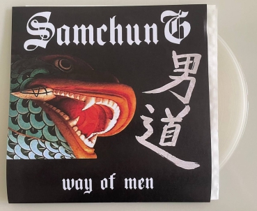 Samchung- way of Men LP regular Cover, clear vinyl, 117ex