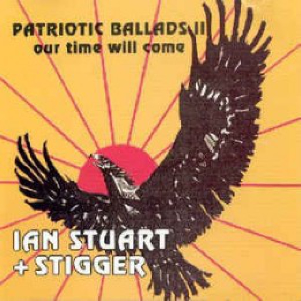 SKREWDRIVER - IAN STUART & STIGGER ‎– PATRIOTIC BALLADS II (OUR TIME WILL COME) LP lila