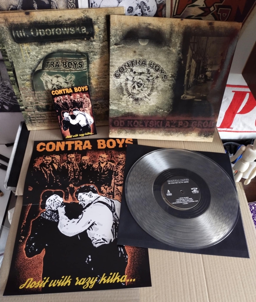 Contra Boys – Od Kołyski Aż Po Grób LP transparent 75 Ex.