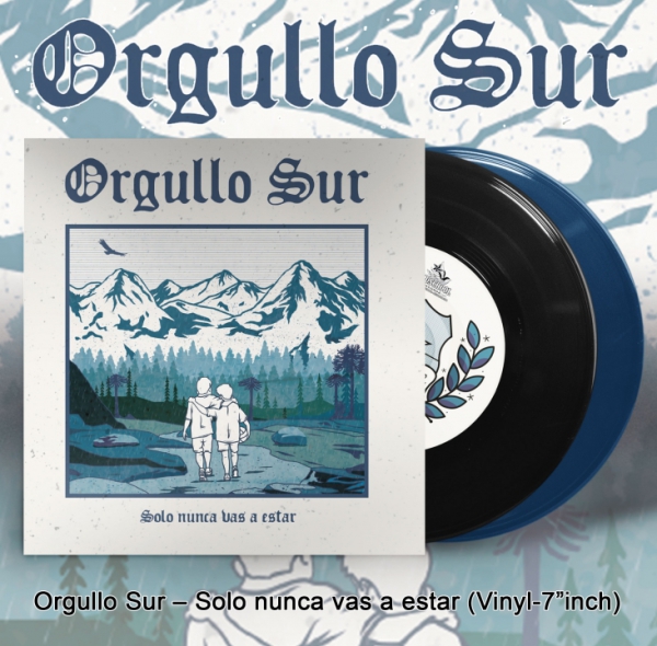 Orgullo Sur – Solo nunca vas a estar (Vinyl-7”inch) EP blau