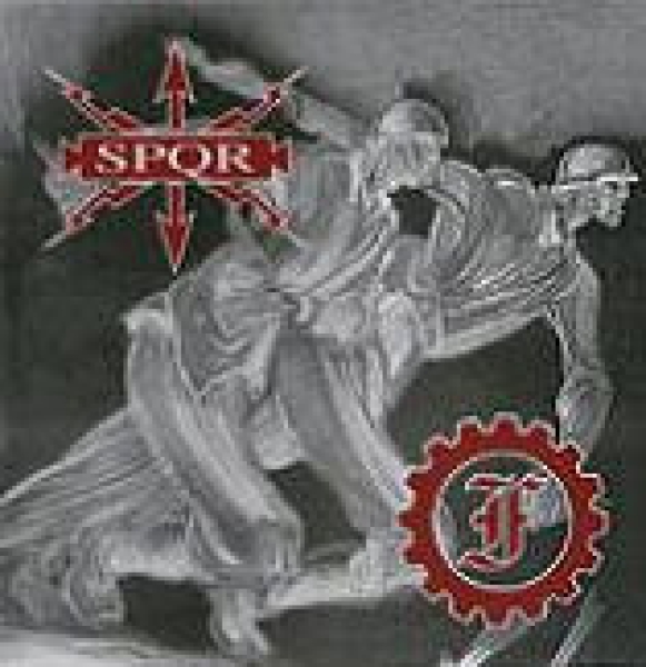 FAUSTRECHT / SPQR - Kameradschaft! 10' Split EP rot 600 Ex.