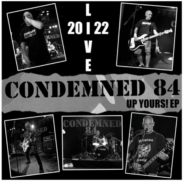 Condemned 84 – Up Yours! 12' EP schwarz 400 Ex.