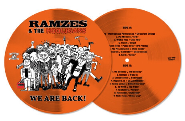 Ramzes & The Hooligans – We Are Back! Klappcover LP Picture 75 Ex.