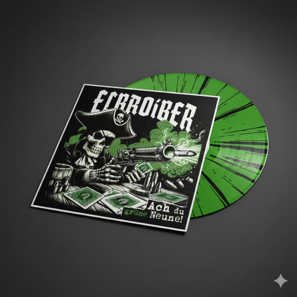 Elbroiber-Ach du grüne Neune! LP schwarz/grün 200 Ex.