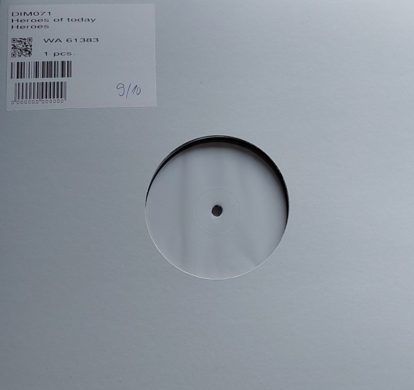 HEROES - HEROES OF TODAY LP Testpressung 10 Ex.